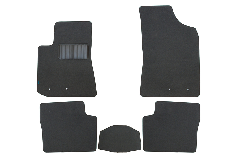 Коврики в салон для GEELY Emgrand 2015-2020, седан, 5 шт. (текстиль) арт.KLEVER03751222110KH