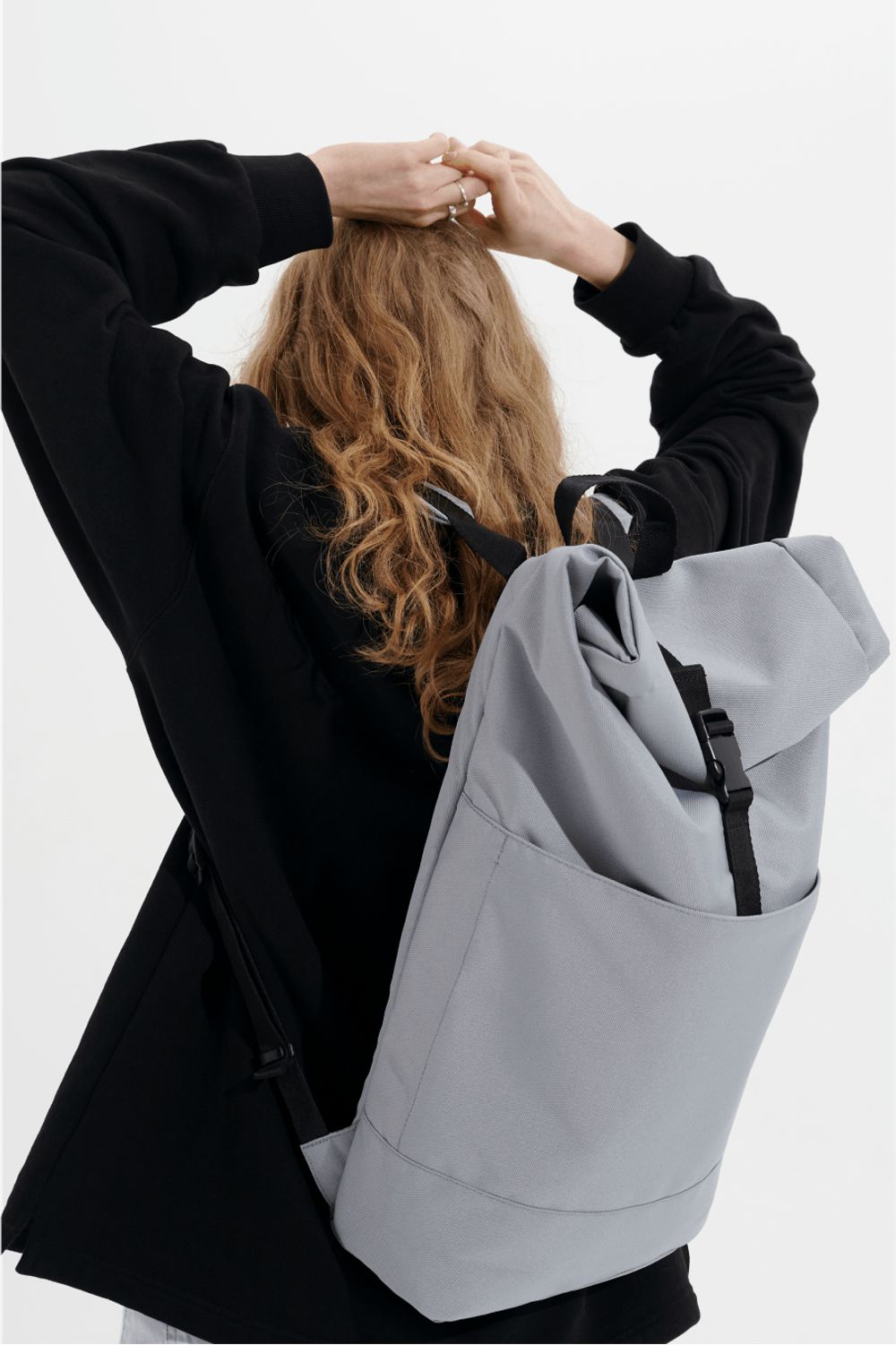 Рюкзак Sputnik Bags Rolltop RICHARD Серый