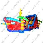 Надувной корабль "Приключения пиратов"