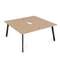 10БДВ.285 Стол системы БЕНЧ, сдвоенный, на 2 рабочих места (1800*1635*750)