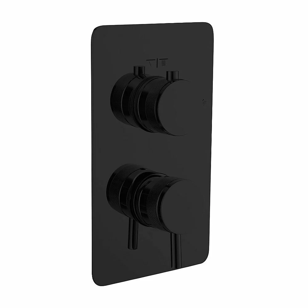 Смеситель для душа Boheme Cell 135-2-B черный матовый