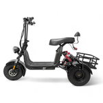 Электротрицикл CityCoco X5 trike mini черный