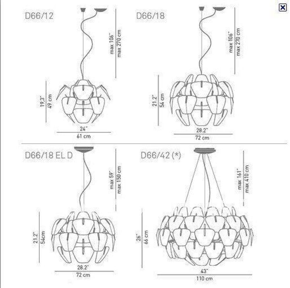 люстра Hope D100
