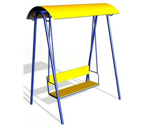 Качели детские с крышей