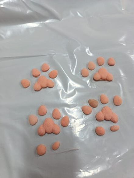 Подушечки силиконовые на игрушку (щенок) крупного размера