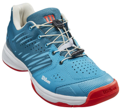 детские Кроссовки теннисные Wilson Kaos K 2.0 QL Jr - blue coral/white/fiesta