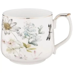 Кружка фарфоровая 470мл «Стрекоза»