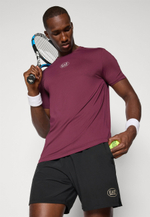 EA7 Emporio Armani Спортивная футболка - Бордовый
