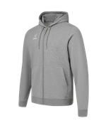 Худи на молнии ESSENTIAL Cotton FZ Hoodie, серый меланж