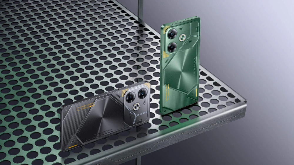 Смартфон Tecno POVA 6 12/256Gb, 2 nano SIM, 6.78", AMOLED, Meteorite Grey