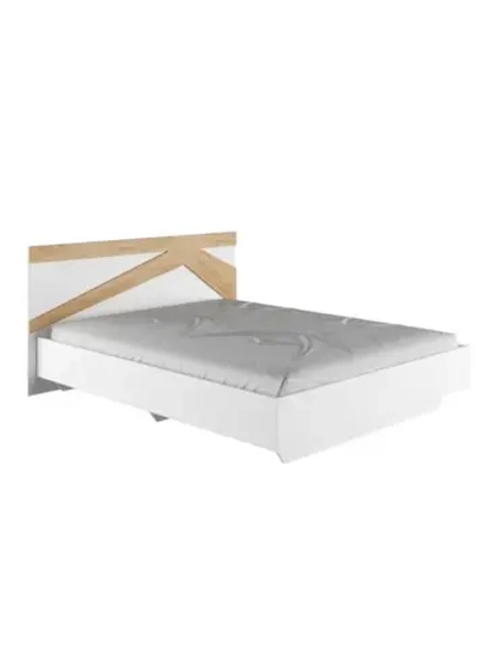 Кровать двухспальная 160х200 Дуб крафт золото