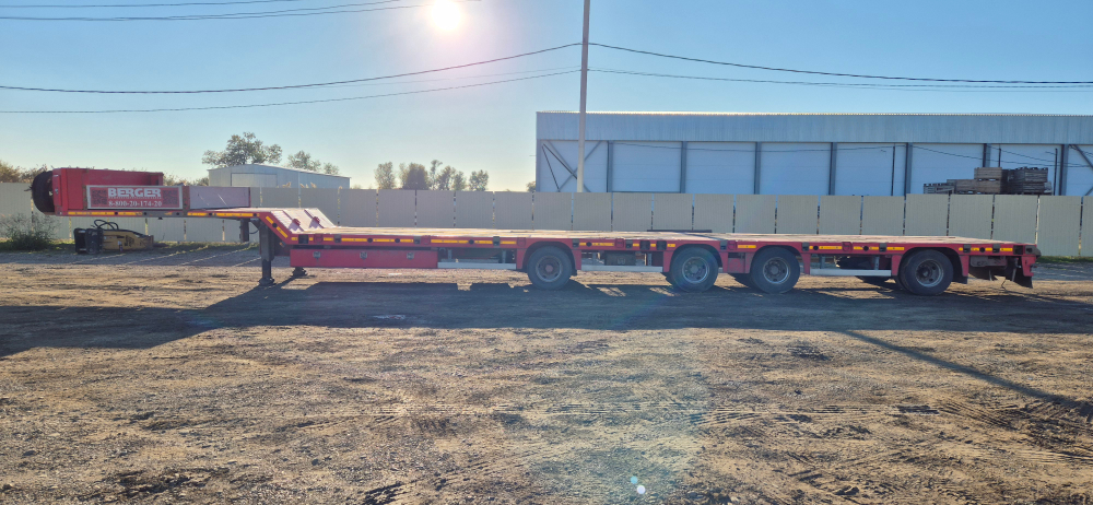 БЕРГЕР 9854* Полуприцеп тяжеловоз 4 оси 9854-0000050-04 (Раздвижной)