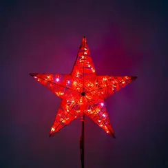 Макушка Кремлевская из стекло-нити 100 см. для елей высотой от 6 до 12 м., красная, Green Trees (krem-sn-100red)