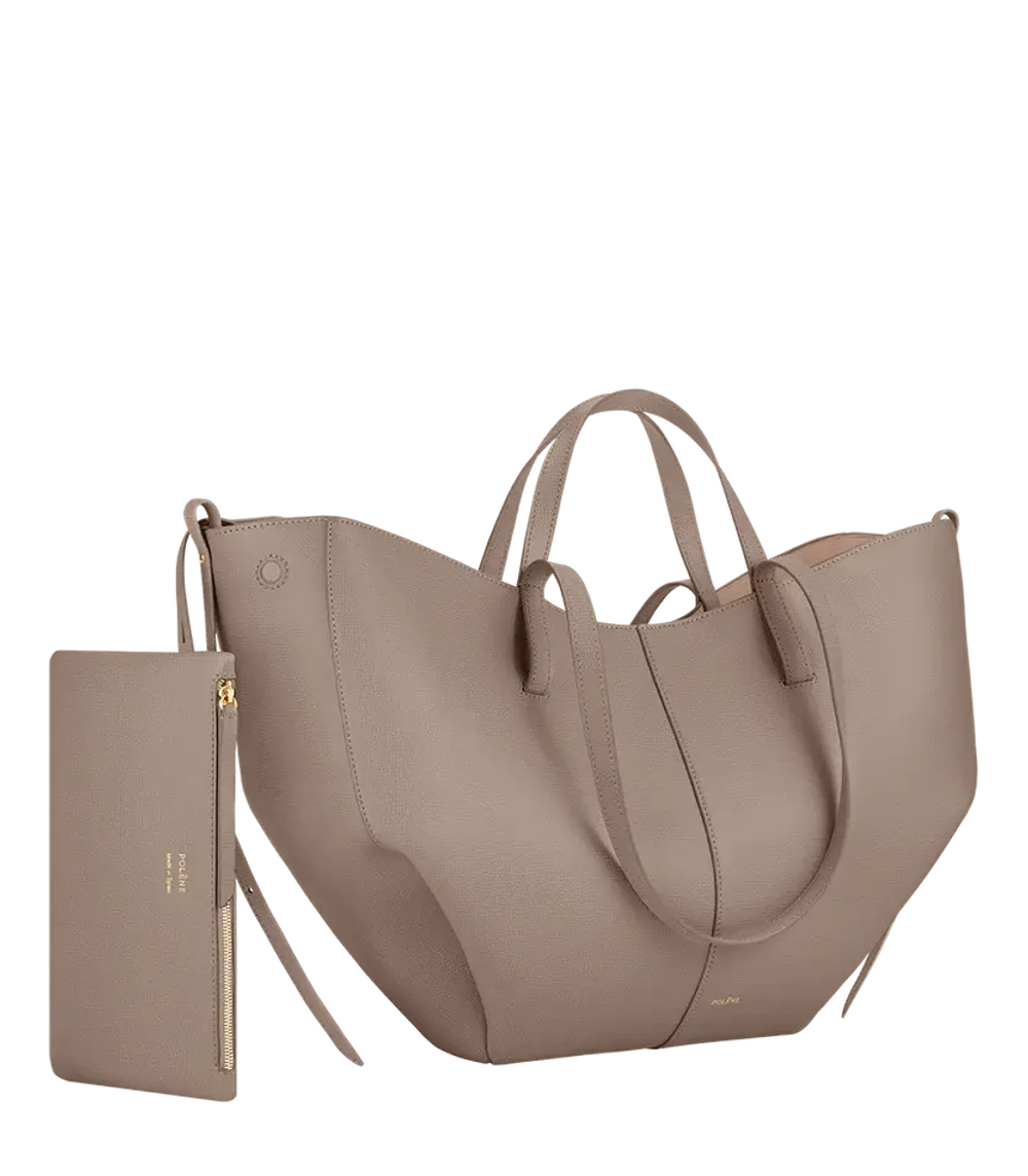 POLENE СУМКА CYME, ТЕМНО-СЕРЫЙ