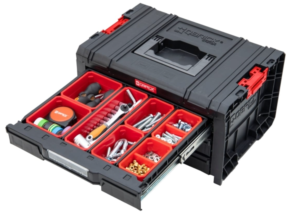 Ящик для инструмента System PRO Drawer 3 ToolBox Expert, 3 выдв. Секции QBRICK SKRQPROD3E2CZAPG001