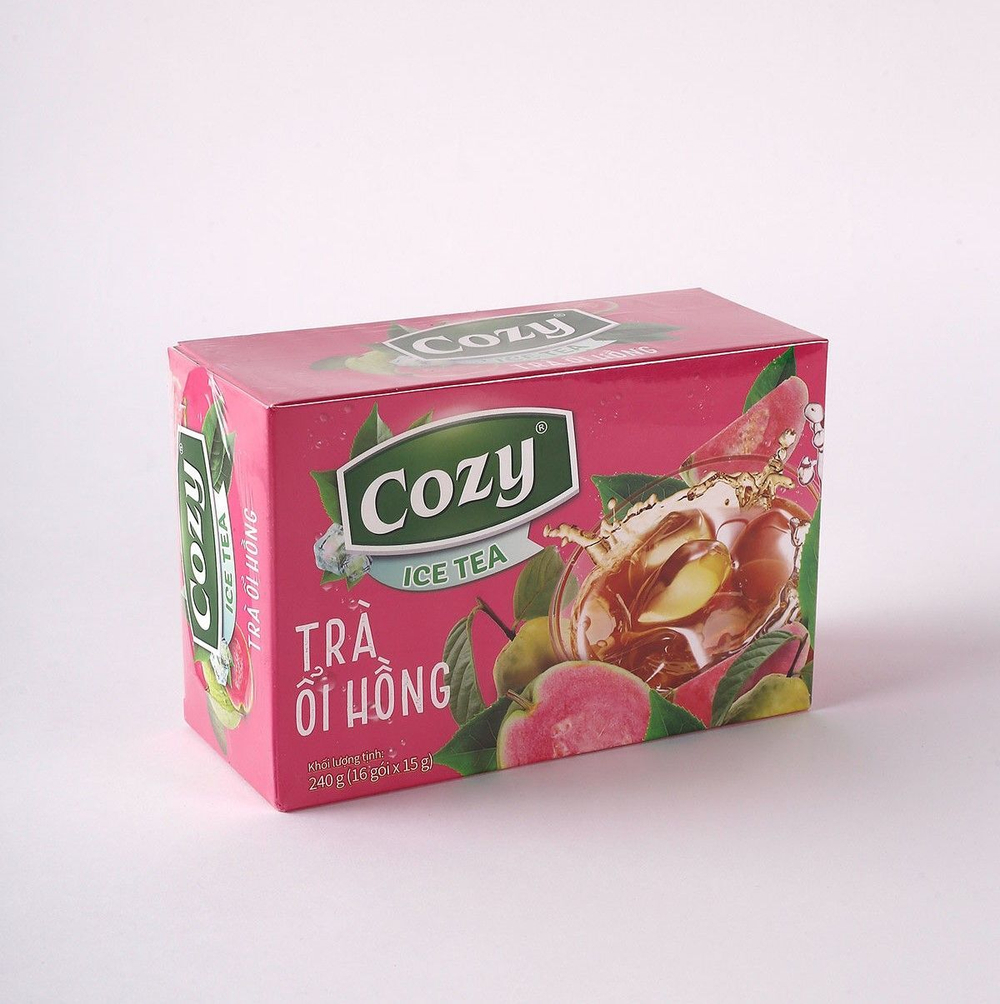 Чай COZY растворимый со вкусом ГУАВА, 240 г