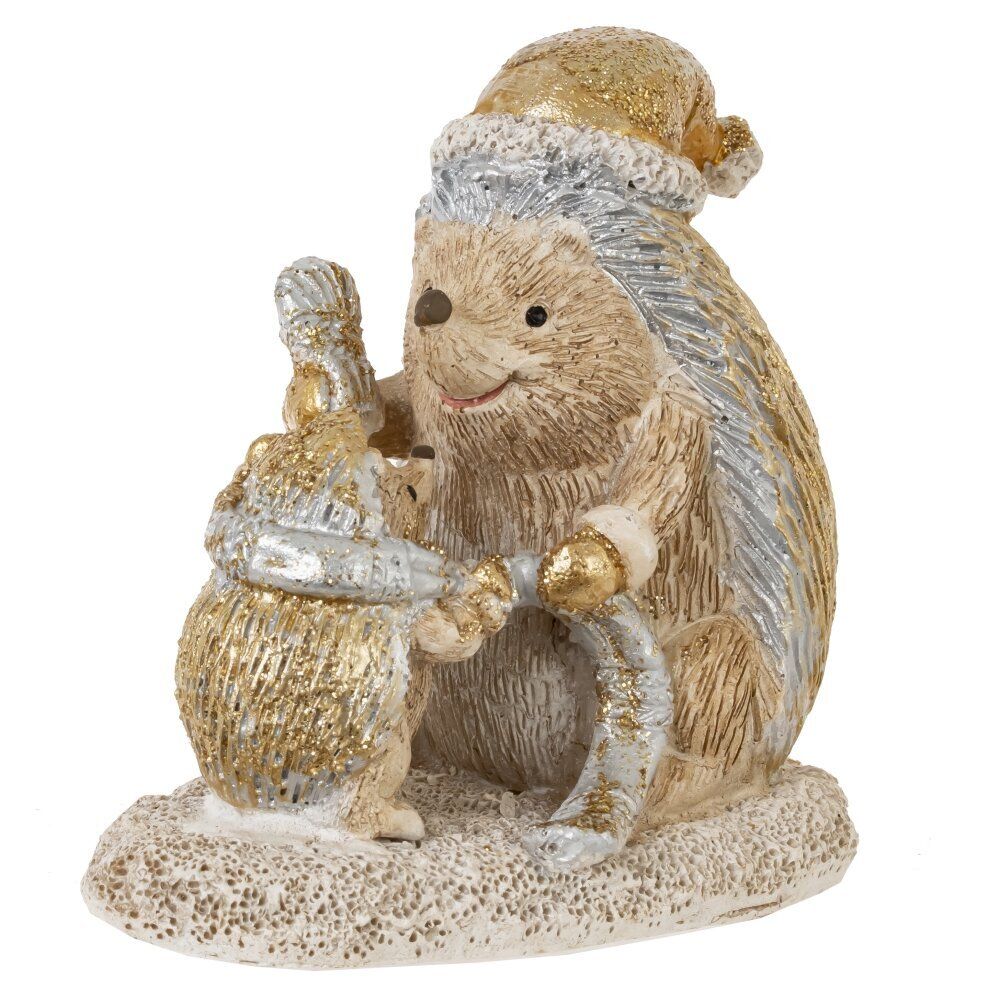 GAEM Фигурка декоративная "Ёжики", L9 W5,5 H8,5 см