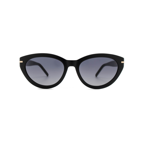 Очки Boss 1779/S P56 бабочка черно-белая с золотым