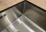 Фреза кромочная прямая, обгонная, 4 лезвия с нижним подшипником, 16x50, хвостовик 8 мм.