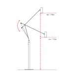 Торшер MJ6021F/S Multicolor