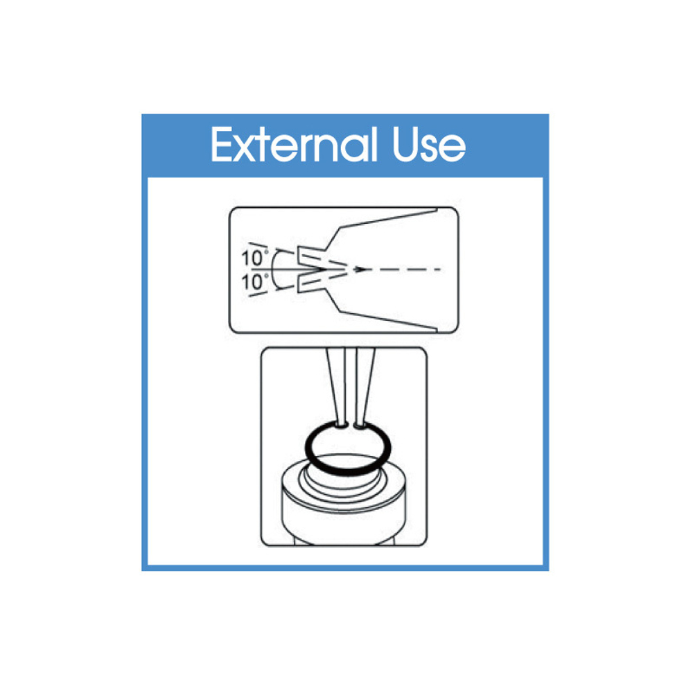 KING TONY (45115PP) Набор съемников для стопорных колец 267 мм, сменные насадки, кейс, 15 предметов