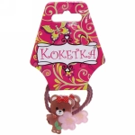 Резинки для волос 2 шт детские «Puppi- Мишки», микс 4 цвета, d-3 см