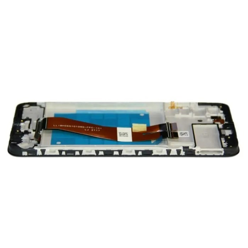 Дисплей для Samsung Galaxy A03s (A037F) с тачскрином и рамкой Черный - OR Ref. (SP) (GH81-21232A)