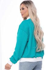 Бомбер "Городской вайб" (бирюза) Б8641 LT Collection