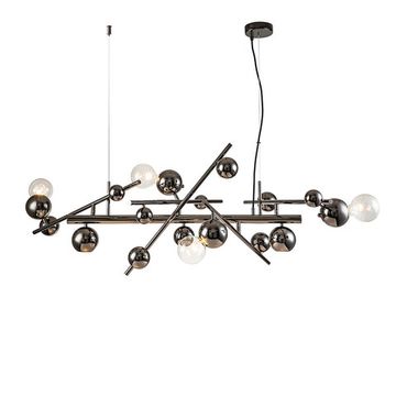 Люстра подвесная 4*E27+2*GU10 V000329 11033/6PL Chrome хром Saldo Indigo