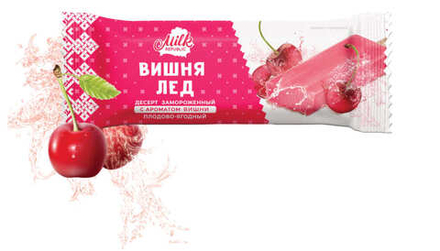 Десерт "Вишня лёд" 90г. Милк Репаблик