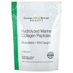California Gold Nutrition, гидролизованные пептиды морского коллагена, без добавок, 200 г (7,05 унции)