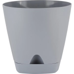 Горшок для цветов пластиковый 2,5л d-17см «Amsterdam» с прикорневым поливом, утренний туман