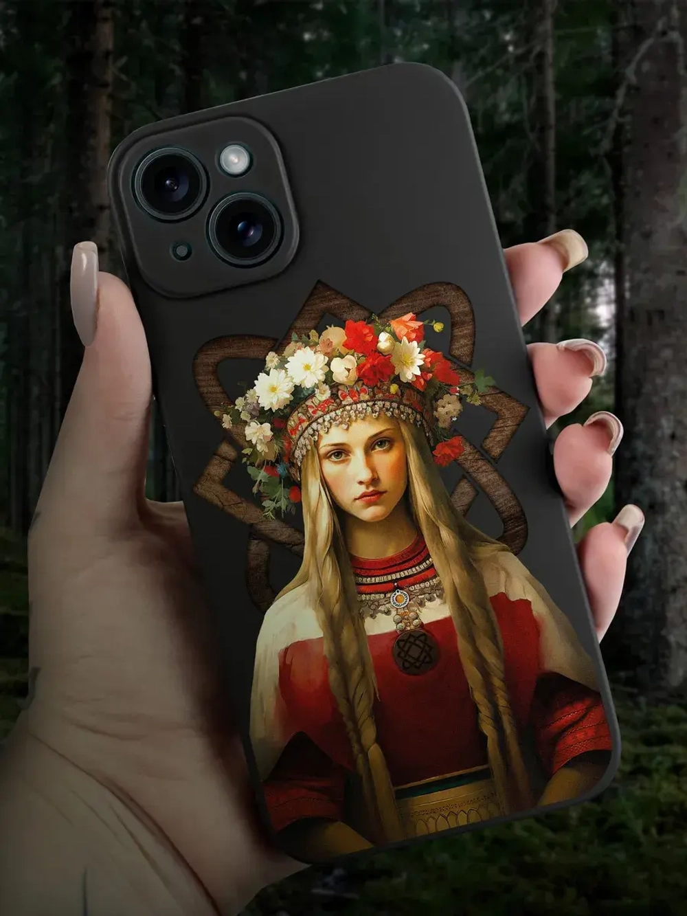 Чехол на iPhone 14 Plus с принтом