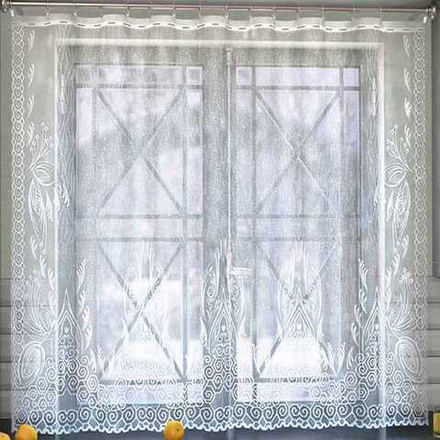 Занавеска "Л. м485а", цвет белый, Беларусь.