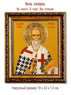 Евгений Херсонесский священномученик, чтец. Икона на холсте.