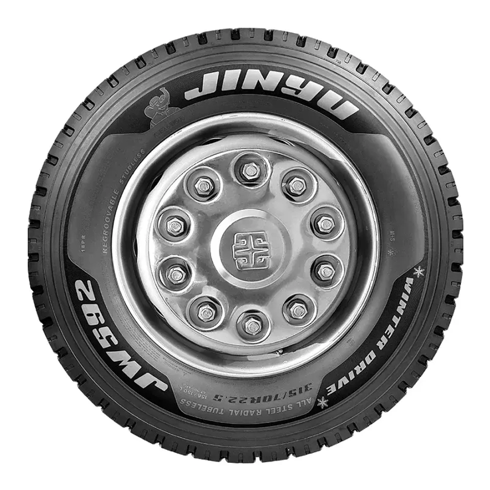 Шина 315/70R22,5 18 156/150 L TL JW592 JINYU Ведущая.