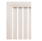 Экран для радиатора реечный Стильный дом v530774 Ясень белый 900х600 мм