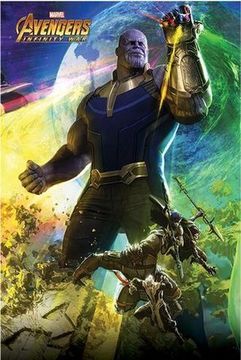 Постер Мстители Война Бесконечности / Avengers Infinity War (Thanos/Танос) PP34302