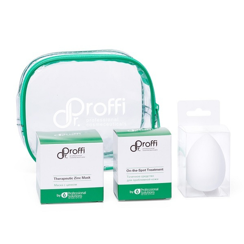 Набор косметики для проблемной кожи со спонжем в комплекте Doctor Proffi by Professional Solutions Set