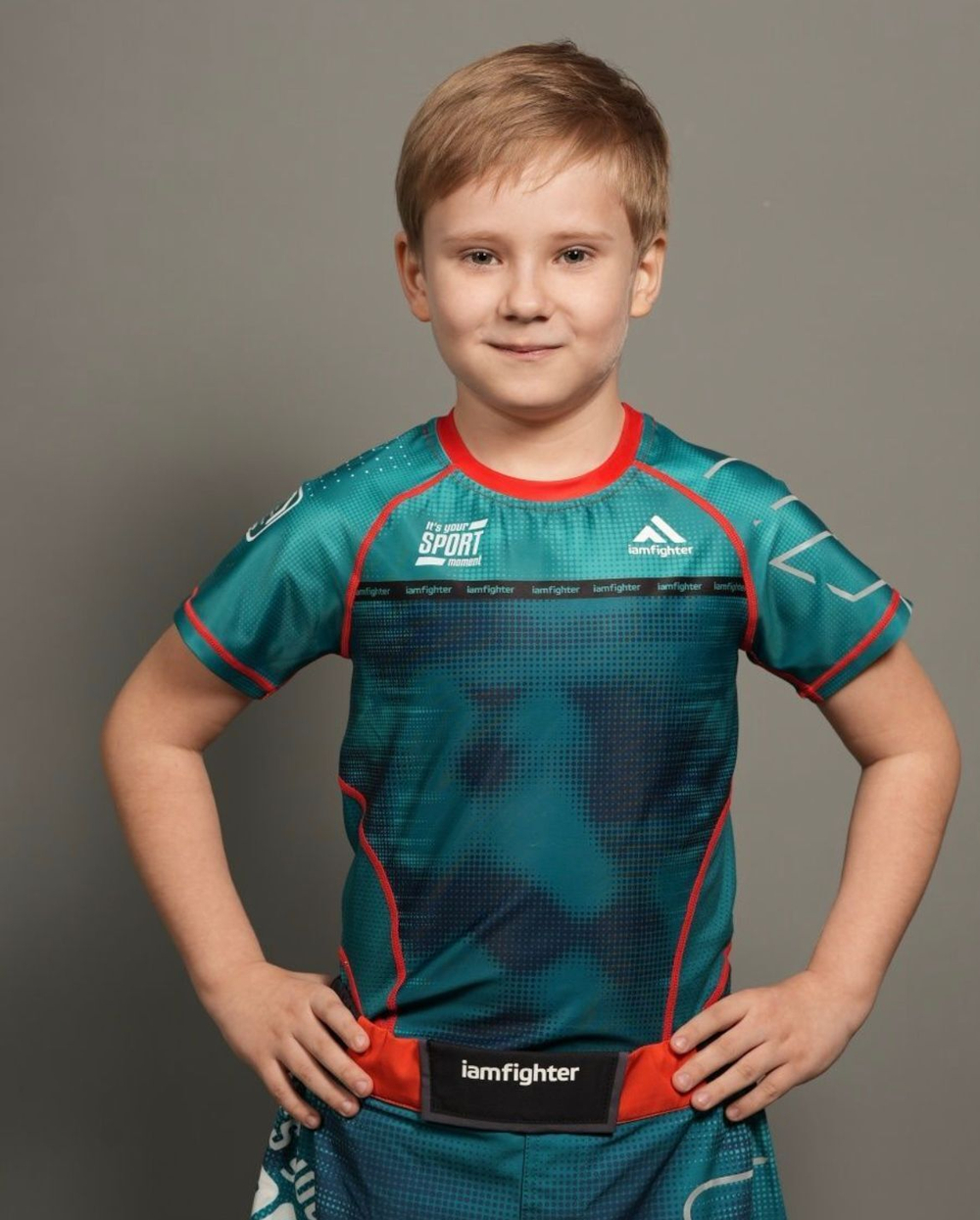 Рашгард Детский Iamfighter Military Green