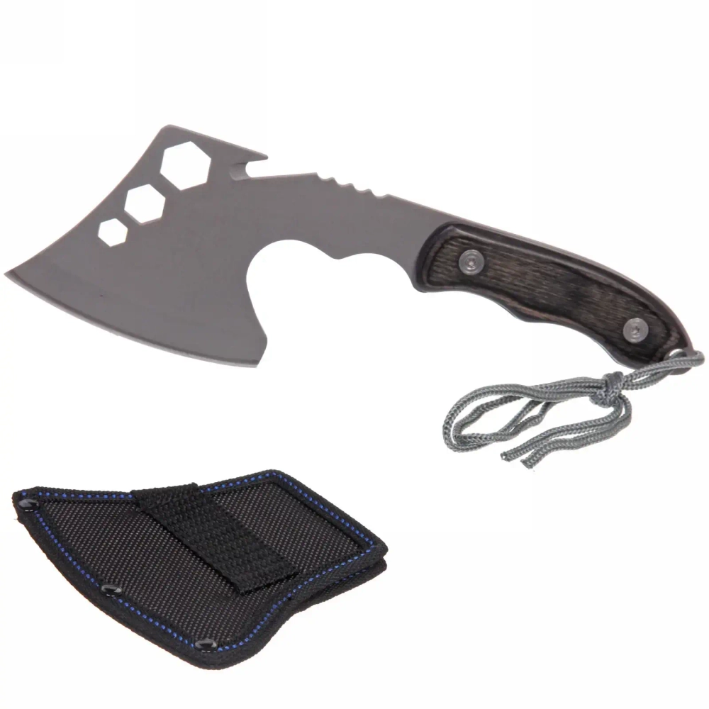 Топор туристический 260*85*4 мм, в чехле F005