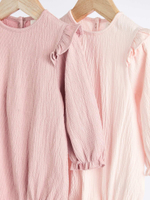 Боди с длинным рукавом для малышей Next Q95-115, Розовый