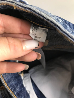 Джинсы H&M с завышенной талией, маркировка 36, визуально на 42 размер