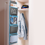 Кармашки для детского сада на резинке. Экскаватор