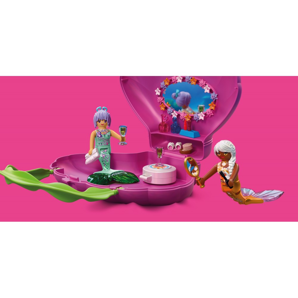 Playmobil Fantasy 72105 & Magic Ракушечная сумочка русалки 47 деталей — фото 8