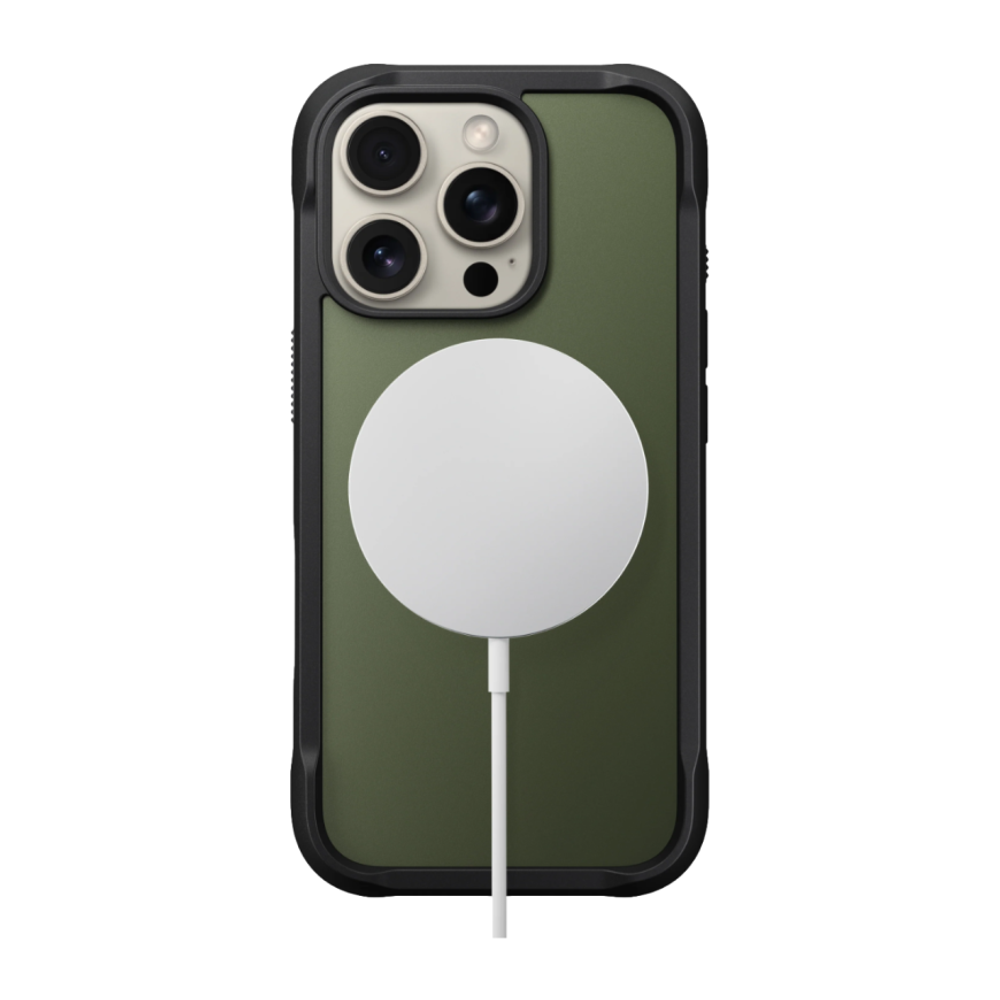 Защитный чехол MagSafe Nomad Rugged Case Limited Edition для iPhone 16 Pro Гибридный чехол с высоким уровнем защиты при падении