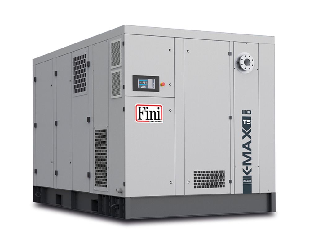 Двухступенчатый винтовой компрессор с частотником FINI K-MAX TS 110-07 VS