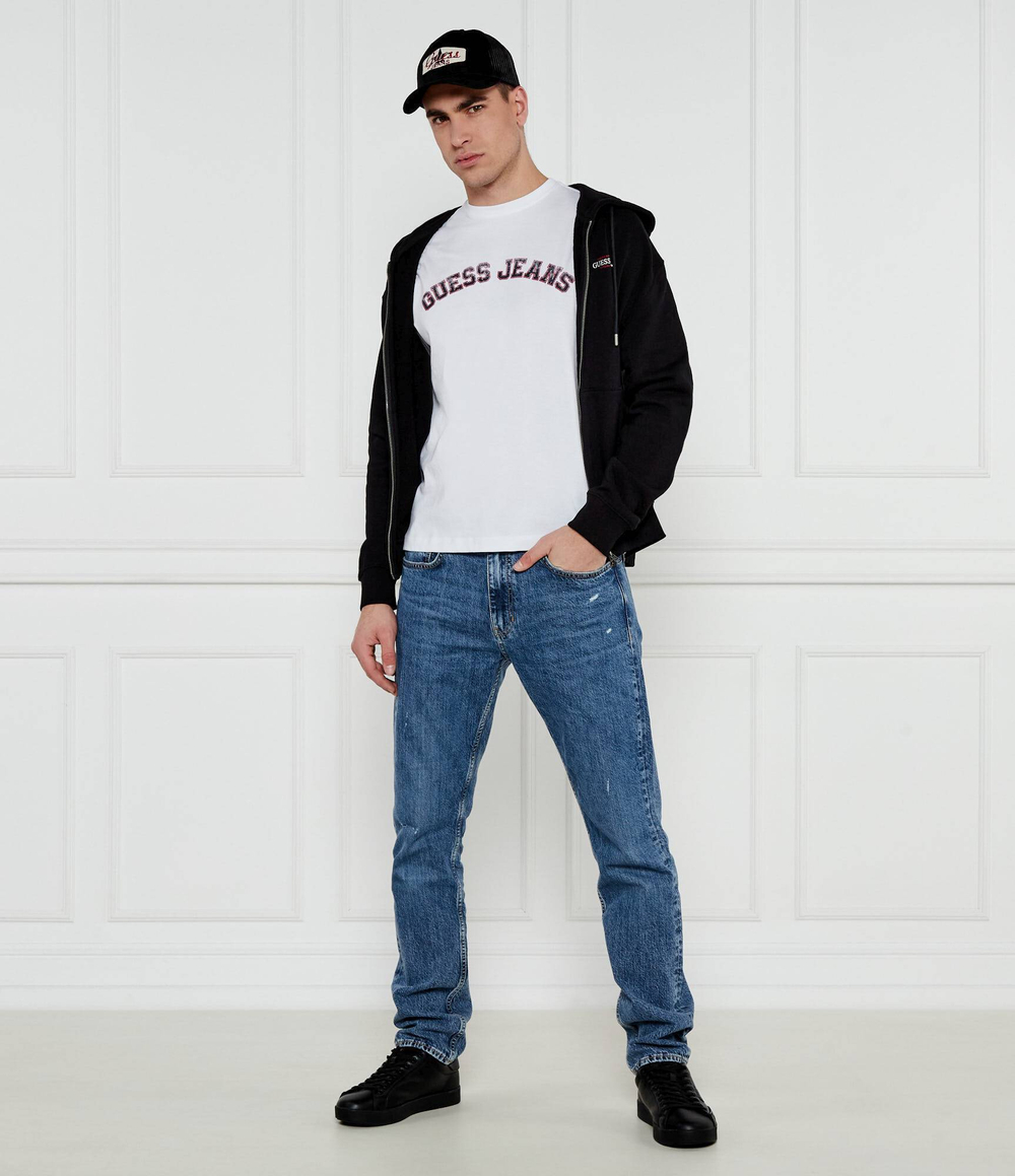 Футболка COLLEGIATE Guess Jeans - белый(M5RI75 K8FQ4)