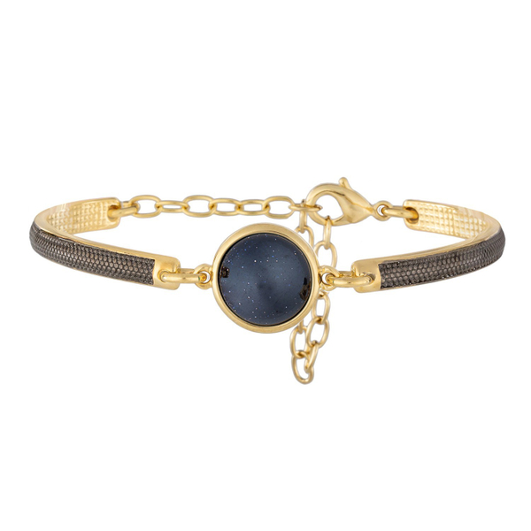 Браслет классический Possebon Pearl Sodalite C1363.22 BL/G