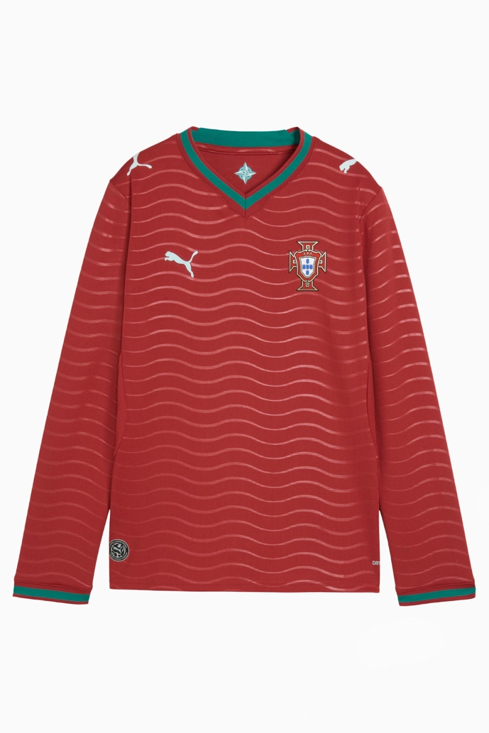Футболка с длинными рукавами Puma Portugal 2026 Home Junior - красный
